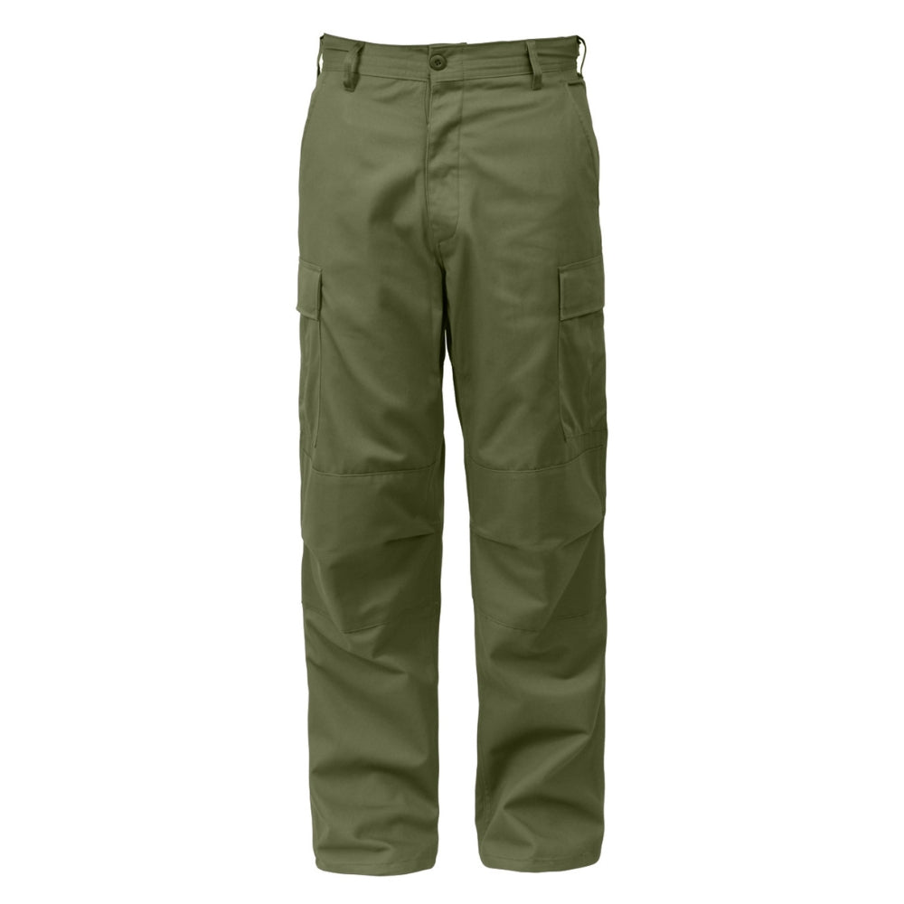 Rothco Relaxed Fit Zipper Fly BDU Pants (Olive Drab) - 1