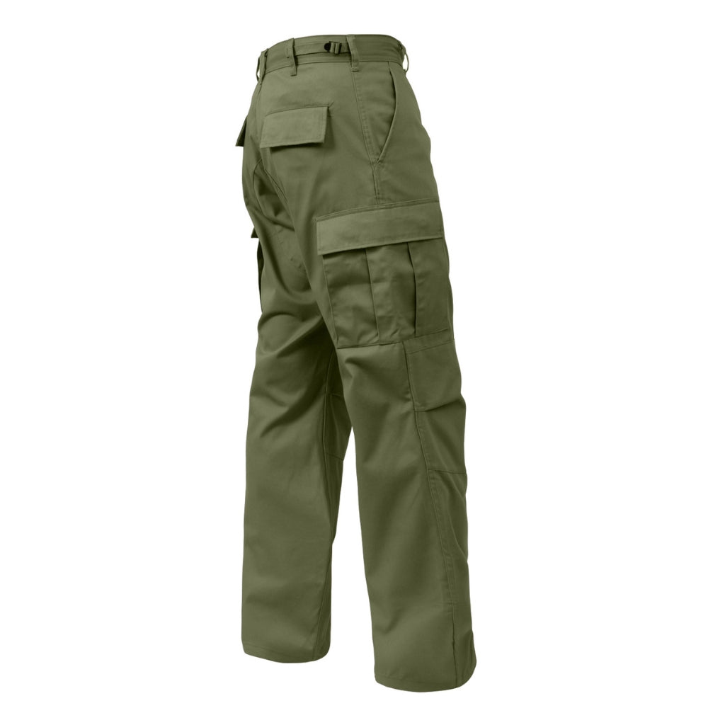 Rothco Relaxed Fit Zipper Fly BDU Pants (Olive Drab) - 3