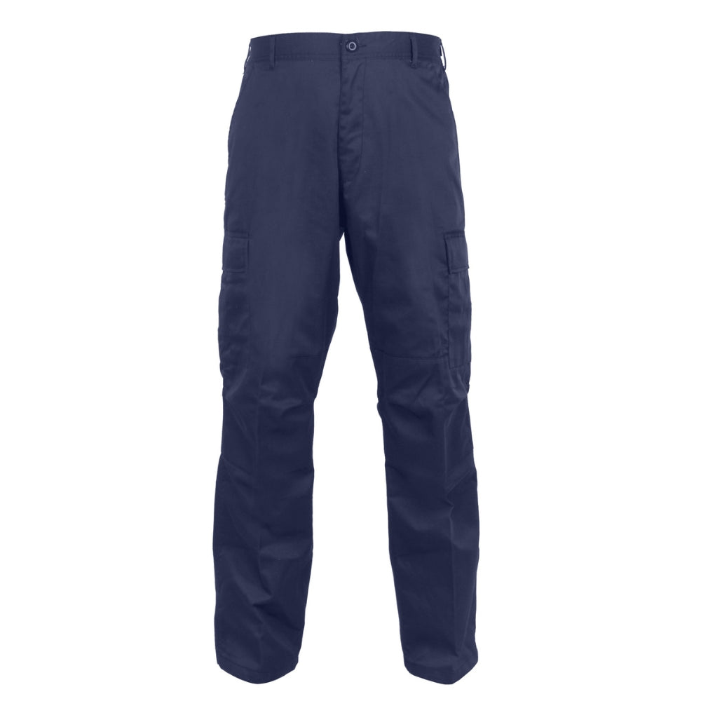 Rothco Relaxed Fit Zipper Fly BDU Pants (Navy Blue) - 1