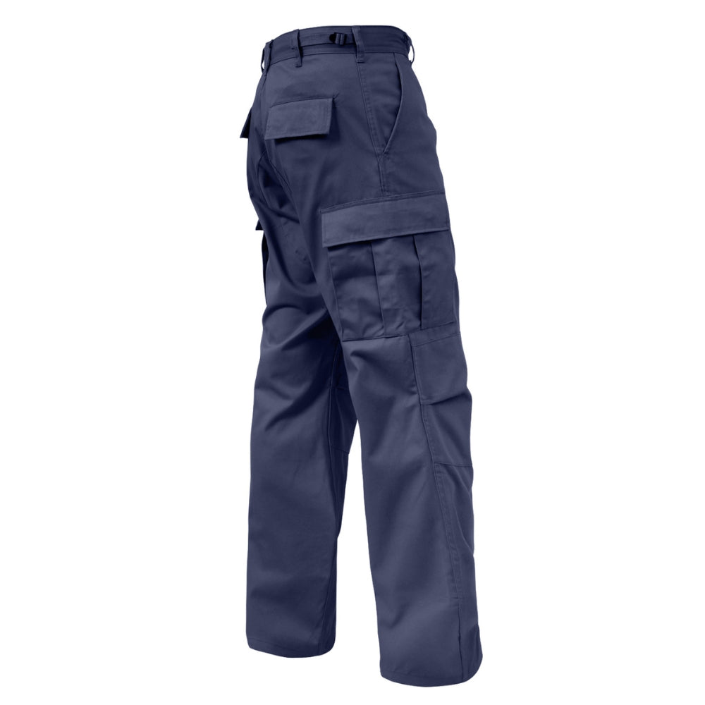 Rothco Relaxed Fit Zipper Fly BDU Pants (Navy Blue) - 4