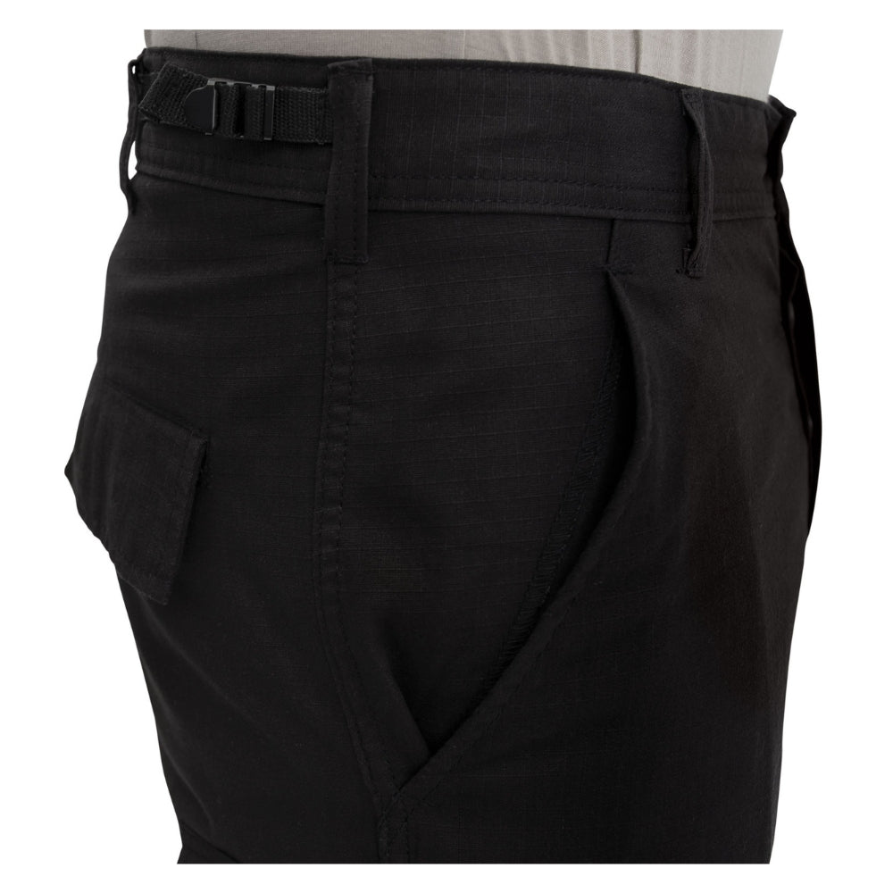 Rothco Rip-Stop BDU Pants Regular (Black) | All Security Equipment - 4