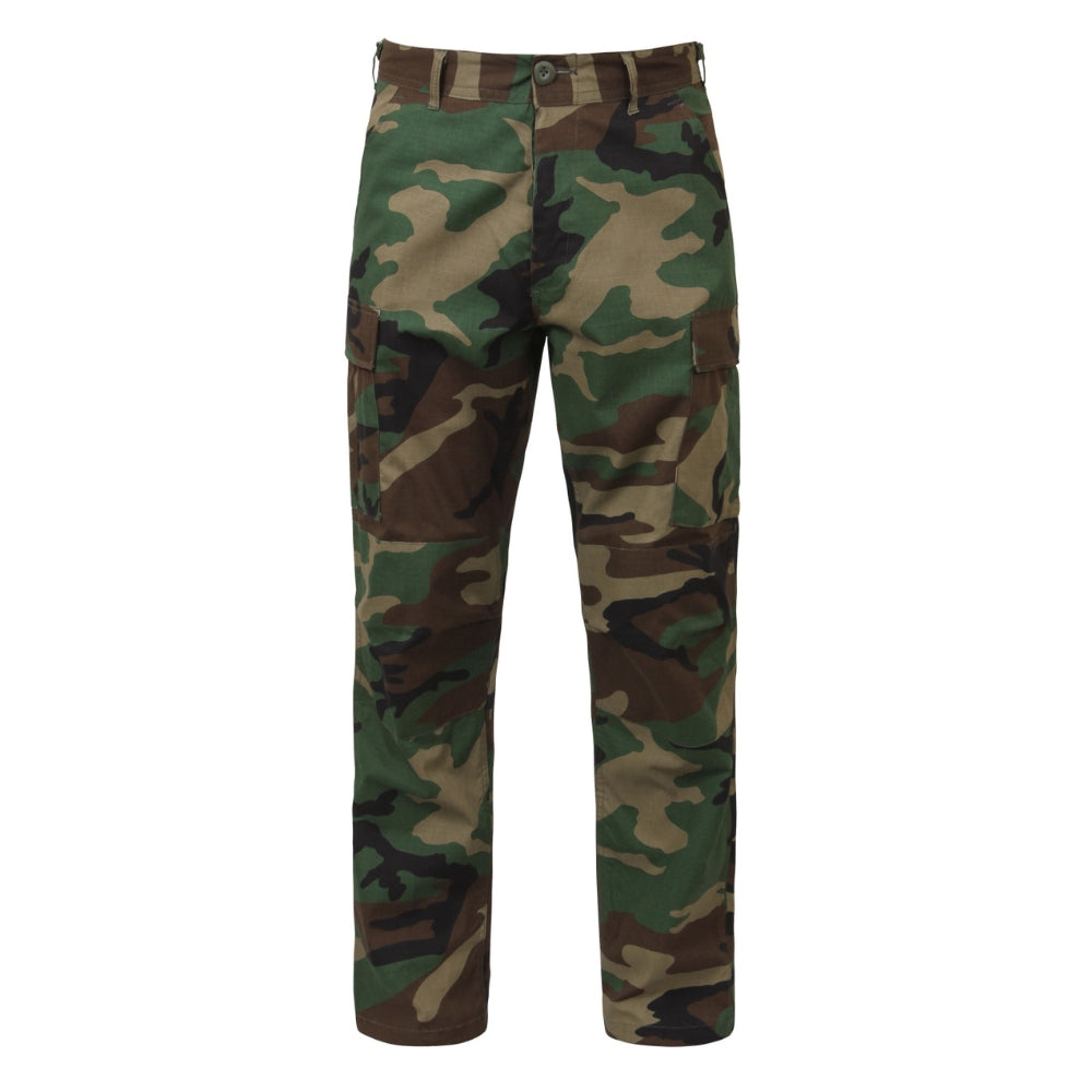 Rothco Rip-Stop BDU Pants (Woodland Camo) | All Security Equipment - 1