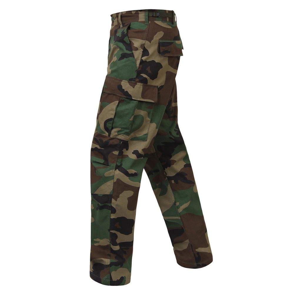 Rothco Rip-Stop BDU Pants (Woodland Camo) | All Security Equipment - 2
