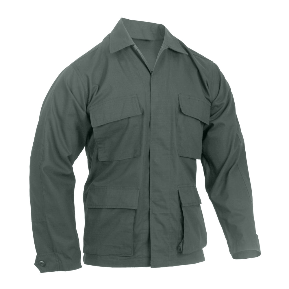 Rothco Rip-Stop BDU Shirt (100% Cotton Rip-Stop) Olive Drab