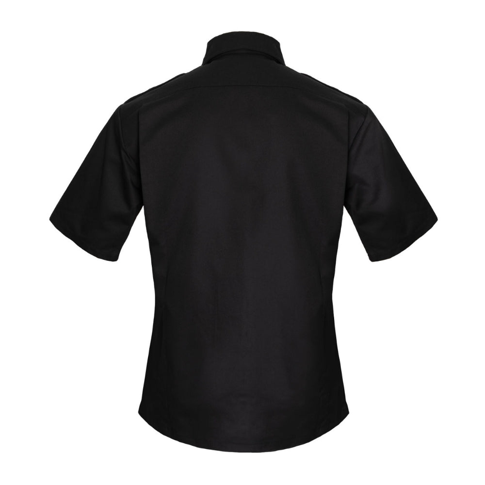 Rothco Short Sleeve Tactical Shirt - Black | All Security Equipment  - 3