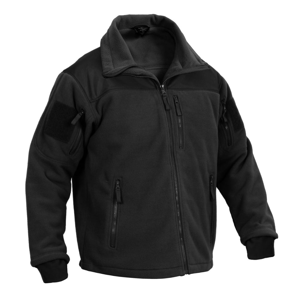Rothco Spec Ops Tactical Fleece Jacket (Black) | All Security Equipment - 2