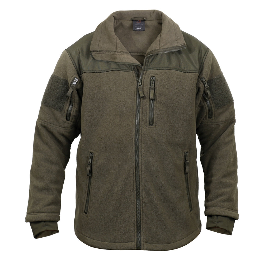 Rothco Spec Ops Tactical Fleece Jacket (Olive Drab)
