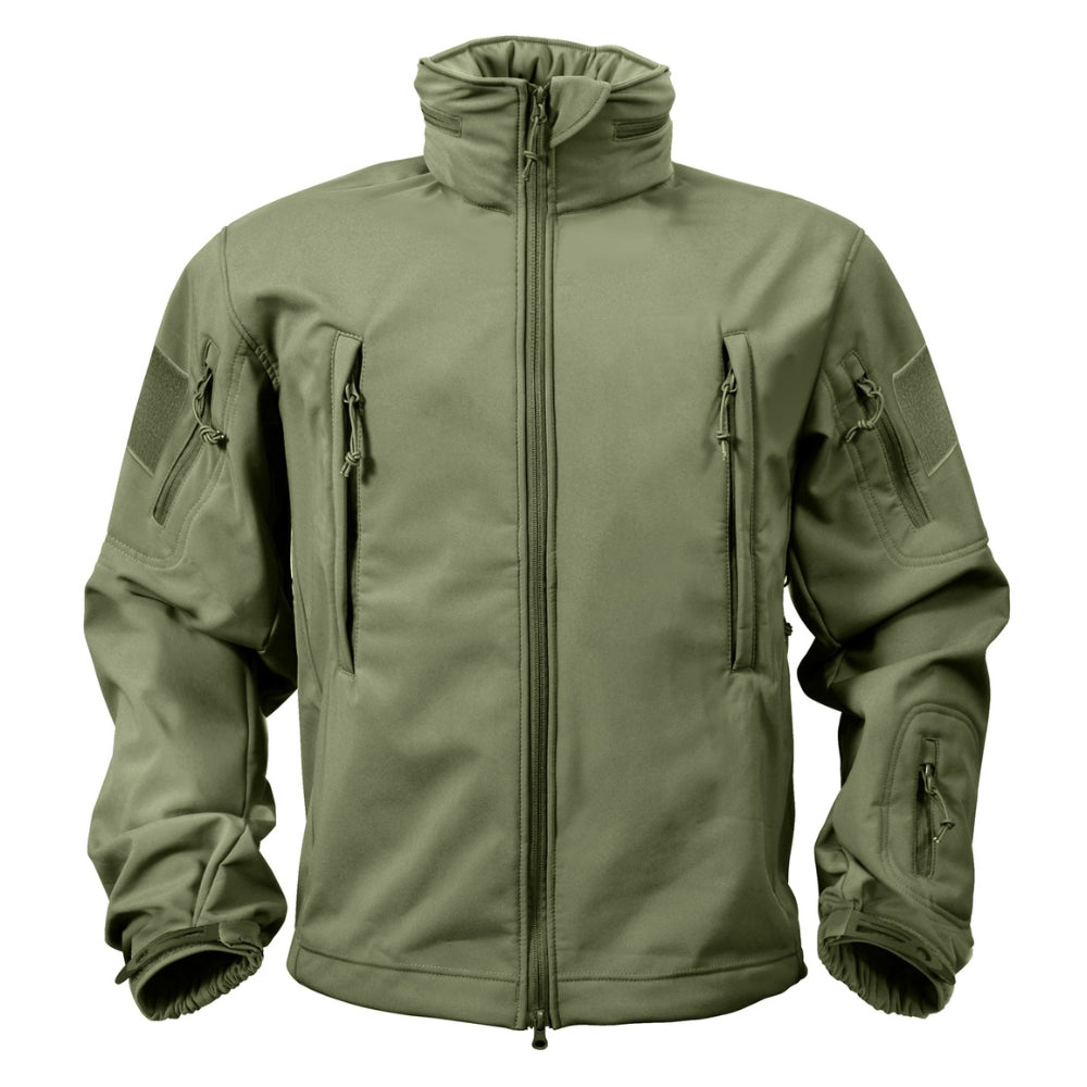 Rothco Special Ops Tactical Soft Shell Jacket (Olive Drab) - 1