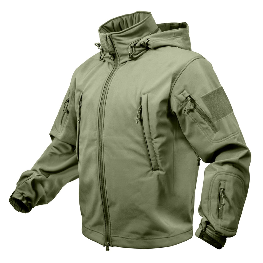 Rothco Special Ops Tactical Soft Shell Jacket (Olive Drab) - 2