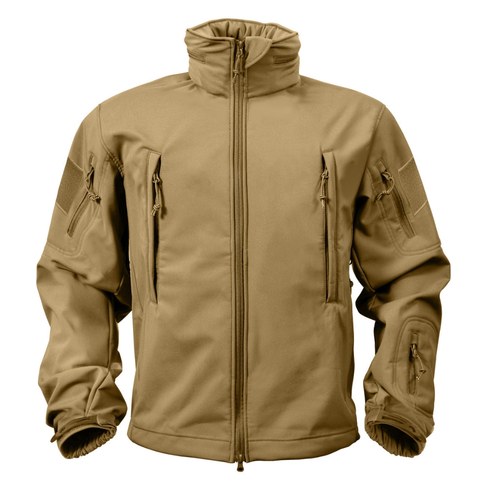 Rothco Special Ops Tactical Soft Shell Jacket (Coyote Brown) - 1