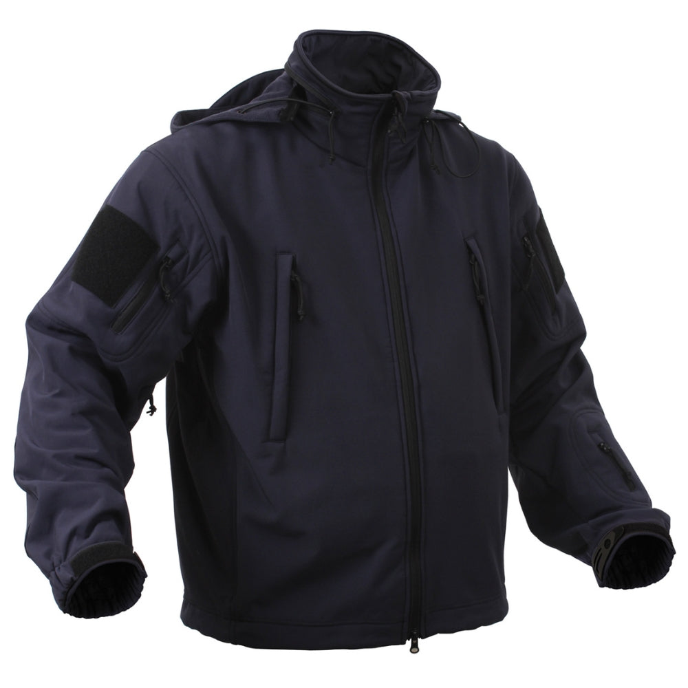 Rothco Special Ops Tactical Soft Shell Jacket (Midnight Navy Blue) - 2