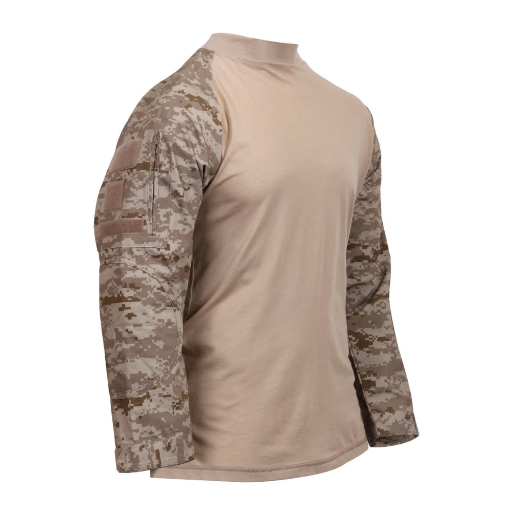 Rothco Tactical Airsoft Combat Shirt (Desert Digital Camo) - 1