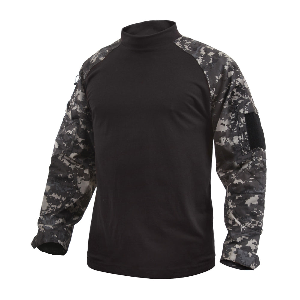 Rothco Tactical Airsoft Combat Shirt (Subdued Urban Digital Camo) -3