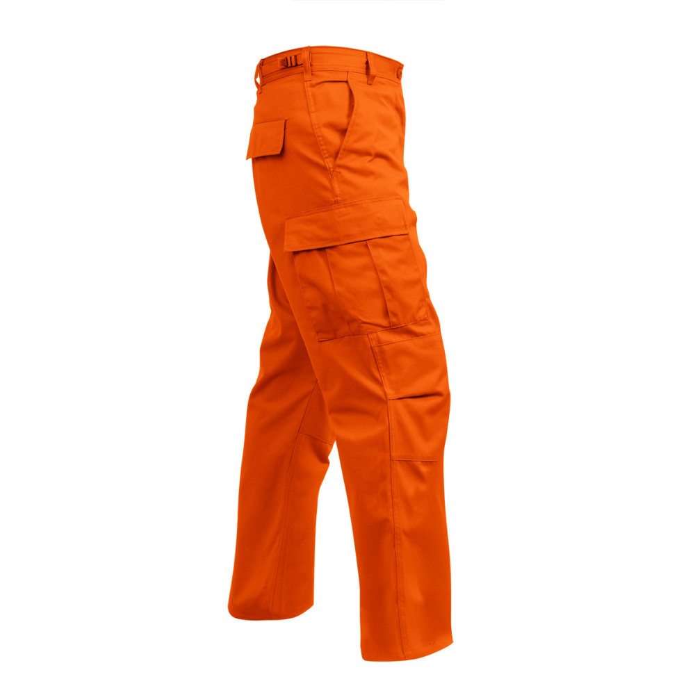 Rothco Tactical BDU Cargo Pants Regular Inseam (Blaze Orange) - 1