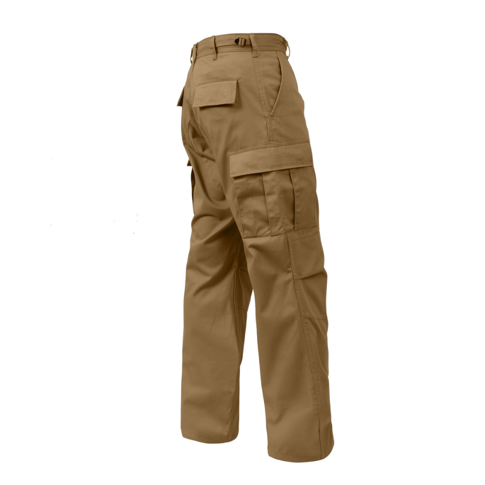 Rothco Tactical BDU Cargo Pants Regular Inseam (Coyote Brown)-2