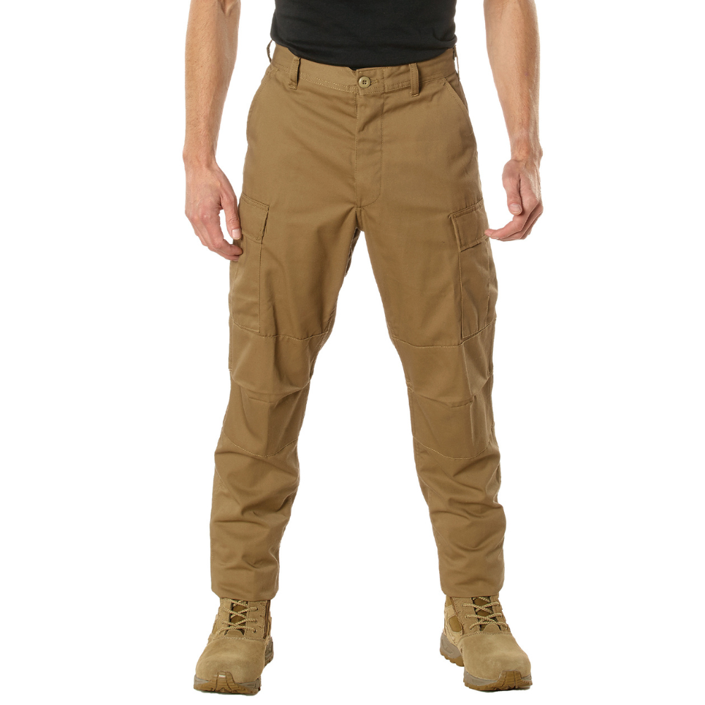 Rothco Tactical BDU Cargo Pants Regular Inseam (Coyote Brown)-5