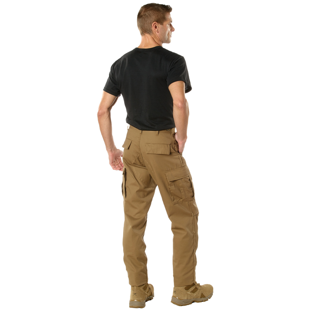 Rothco Tactical BDU Cargo Pants Regular Inseam (Coyote Brown)-7