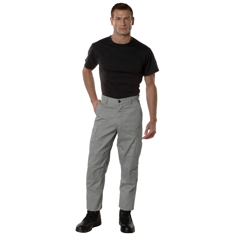 Rothco Tactical BDU Cargo Pants Regular Inseam (Grey)-8