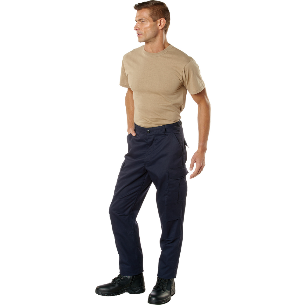 Rothco Tactical BDU Cargo Pants Regular Inseam (Midnight Navy Blue)-8