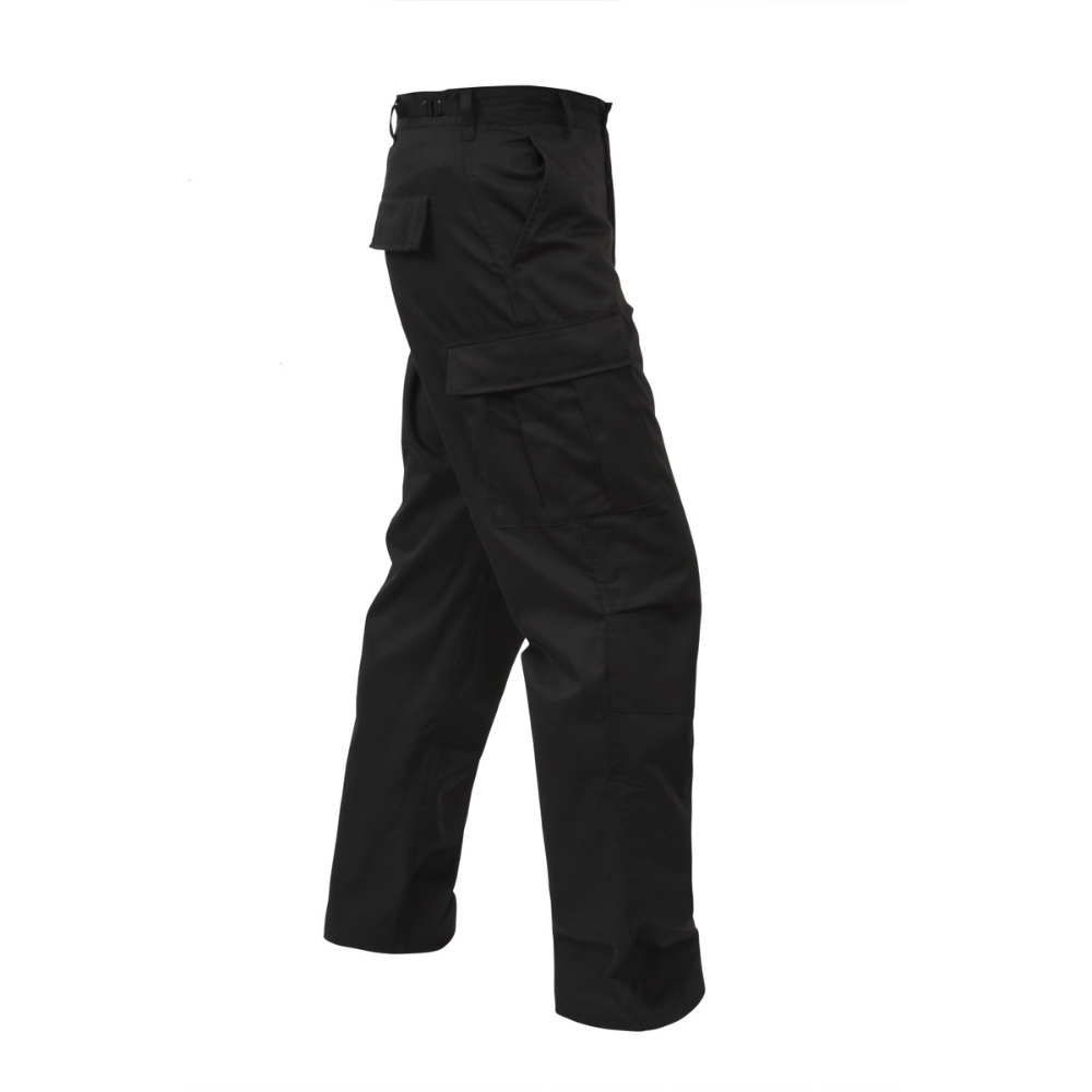 Rothco Tactical BDU Cargo Pants (Black) | All Security Equipment (1)