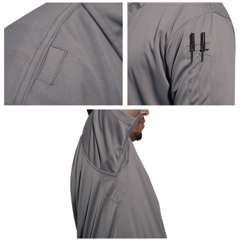 Rothco Tactical Performance Polo Shirt (Grey) | All Security Equipment - 3