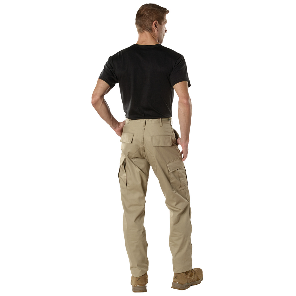 Rothco Tactical BDU Cargo Pants Regular Inseam (Khaki)-6
