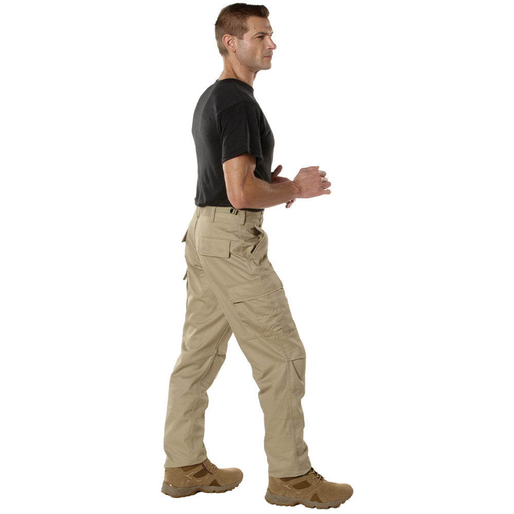 Rothco Tactical BDU Cargo Pants Regular Inseam (Khaki)-7