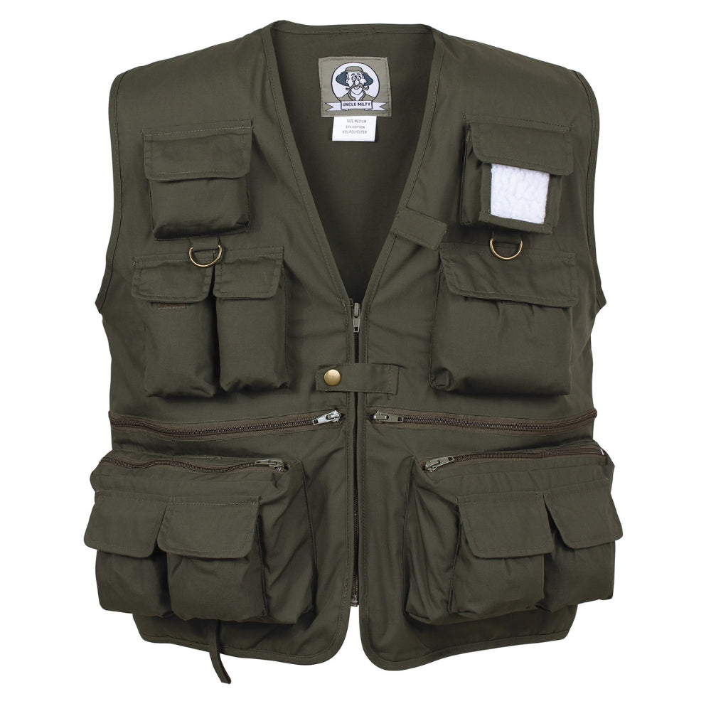 Rothco Uncle Milty Travel Vest (Olive Drab) | All Security Equipment - 1