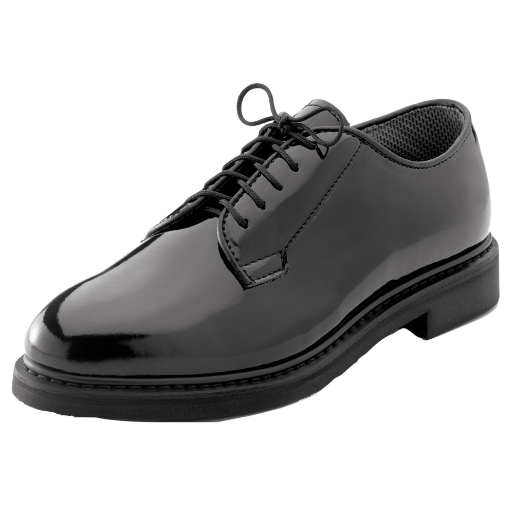 Rothco Uniform Hi-Gloss Oxford Dress Shoe Regular - 2