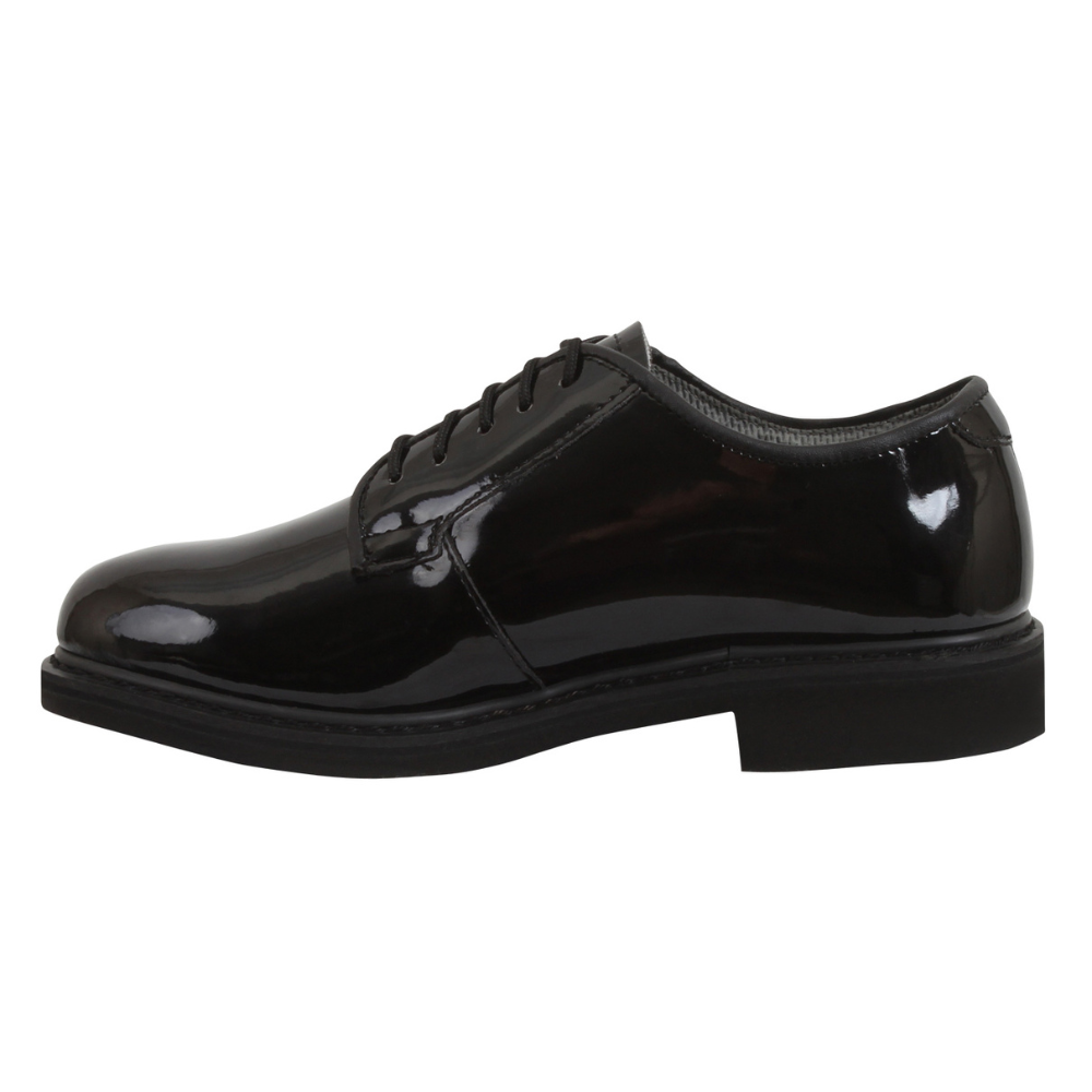 Rothco Uniform Hi-Gloss Oxford Dress Shoe Regular - 4