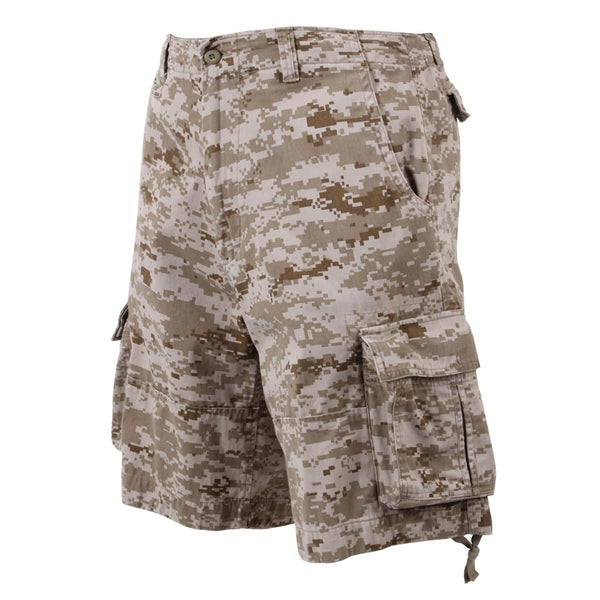 Rothco Vintage Camo Infantry Utility Shorts Desert Digital Camo
