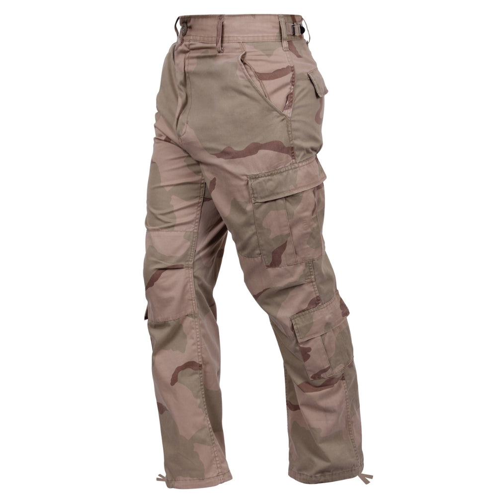 Rothco Vintage Camo Paratrooper Fatigue Pants (Tri-Color Desert Camo) - 3
