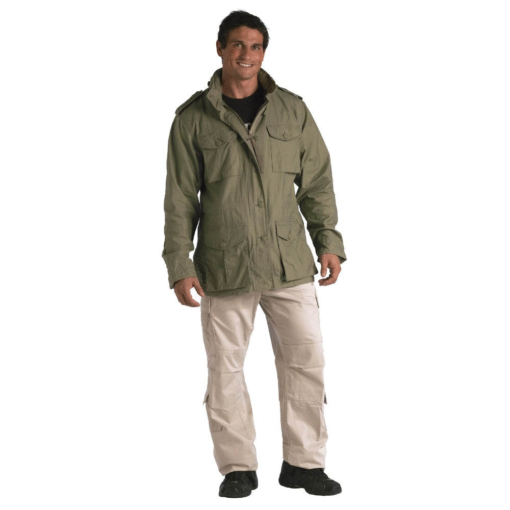 Rothco Vintage Lightweight M-65 Field Jacket (Sage Green)