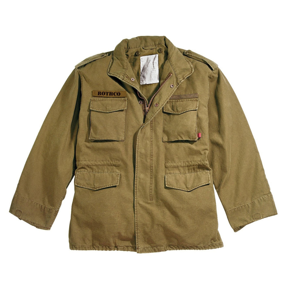 Rothco Vintage M-65 Field Jacket (Russet Brown) | All Security Equipment