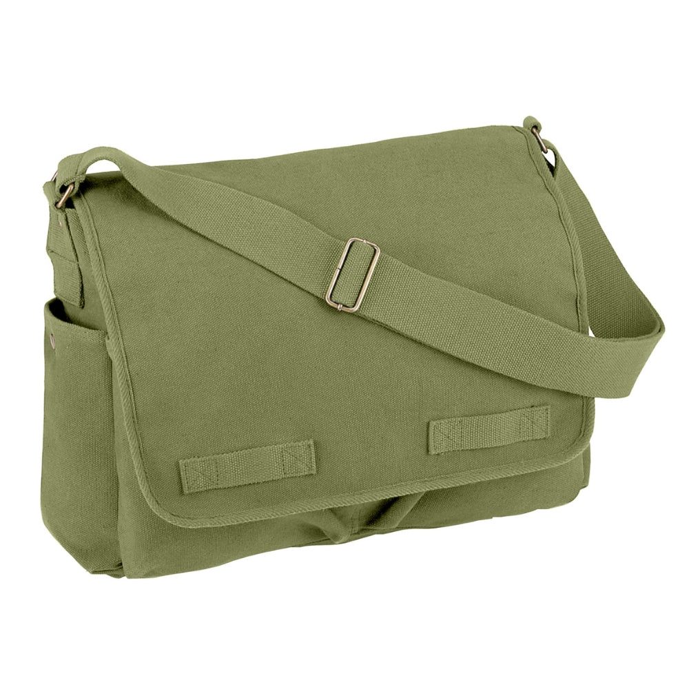 Rothco Vintage Unwashed Canvas Messenger Bag | All Security Equipment - 3