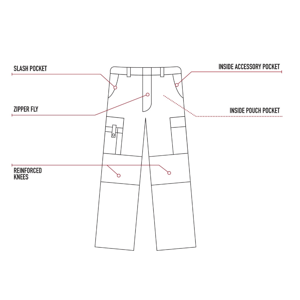 Rothco Women's EMT Pants (Black) | All Security Equipment - 3