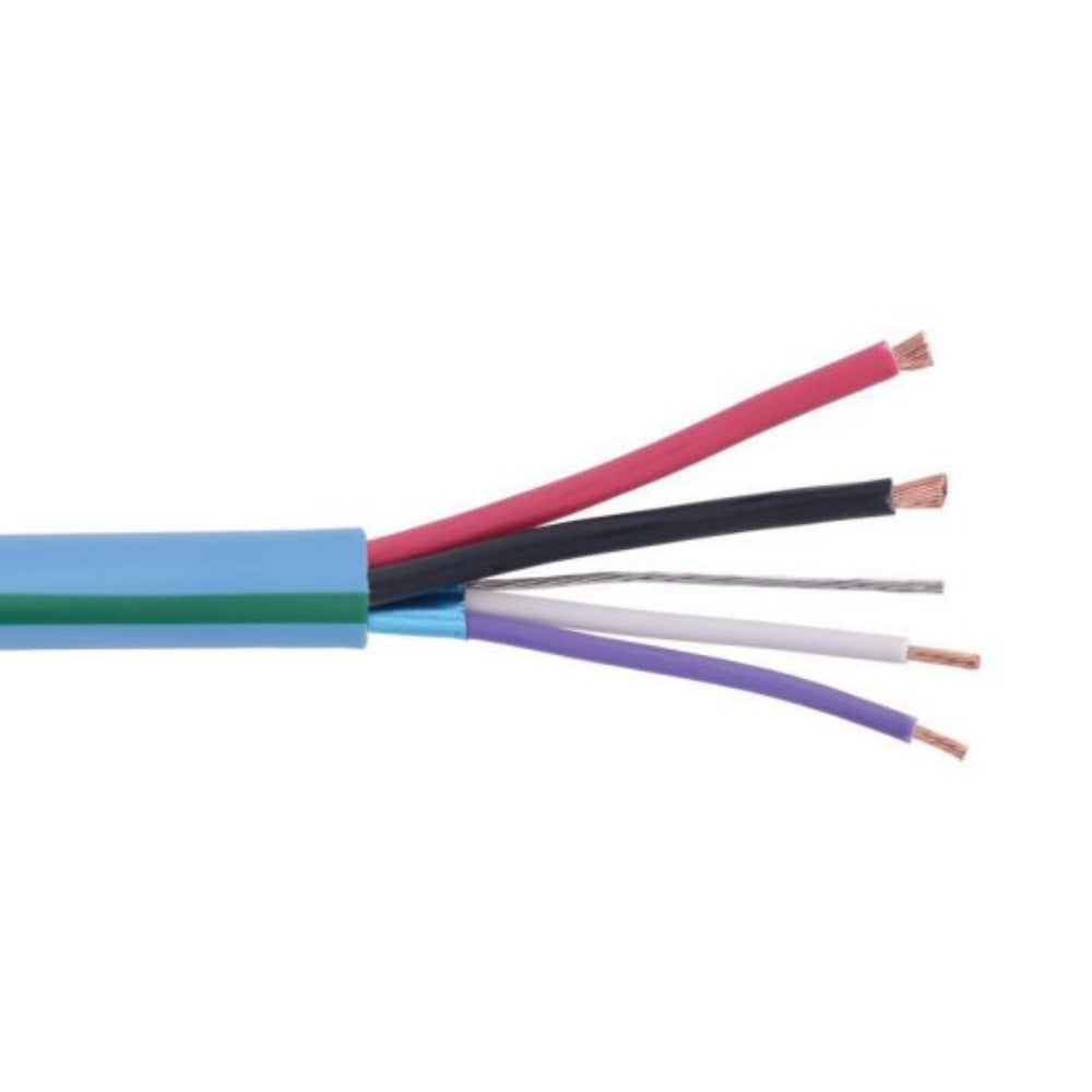SCP Lutron Grafix Eye Systems Cable PVC Blue 1000 ft. Spool LUT-GREEN