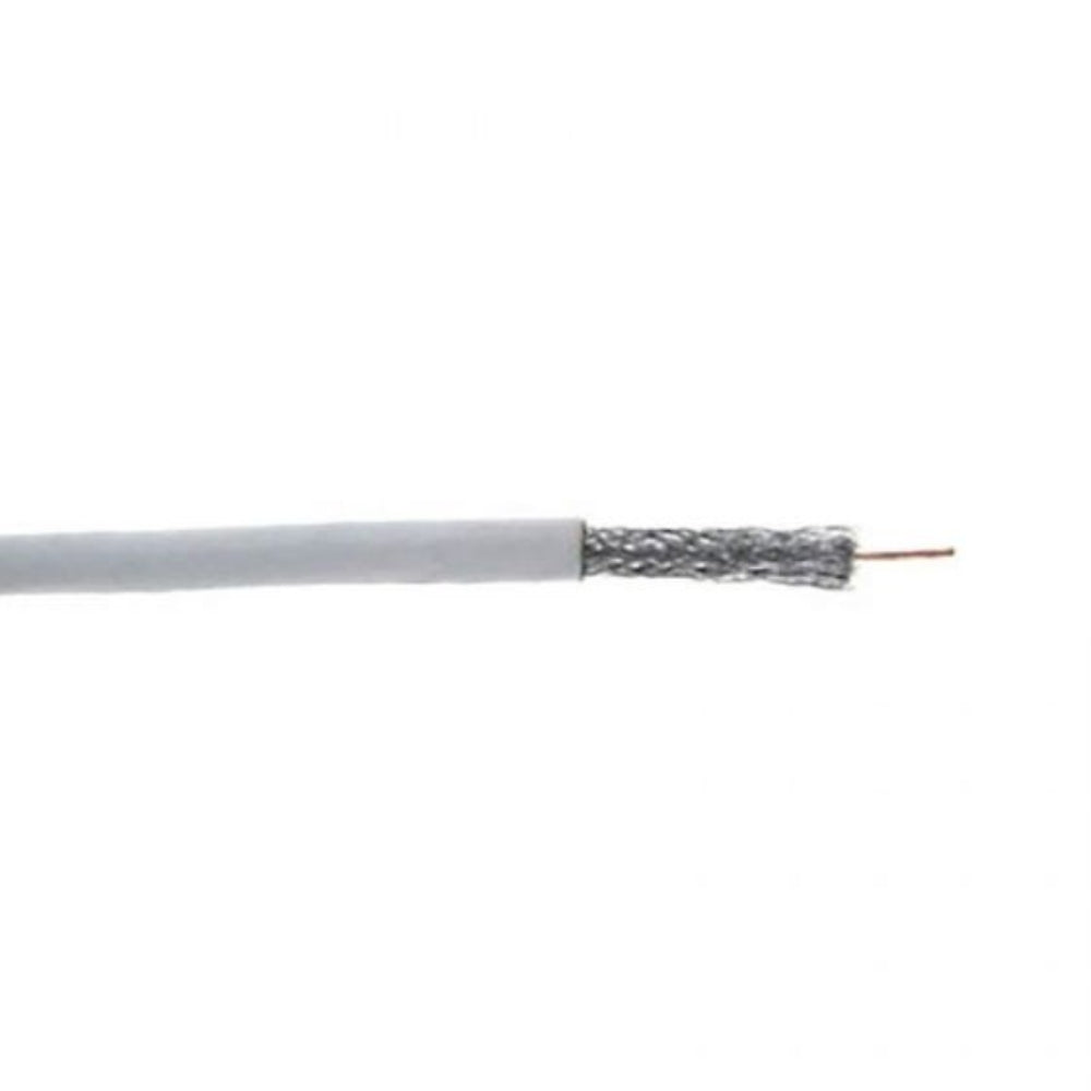 SCP RG6/U Dual Shield Coaxial Cable White 1000ft. RG6/U-CCS-WT-ETL-SPL