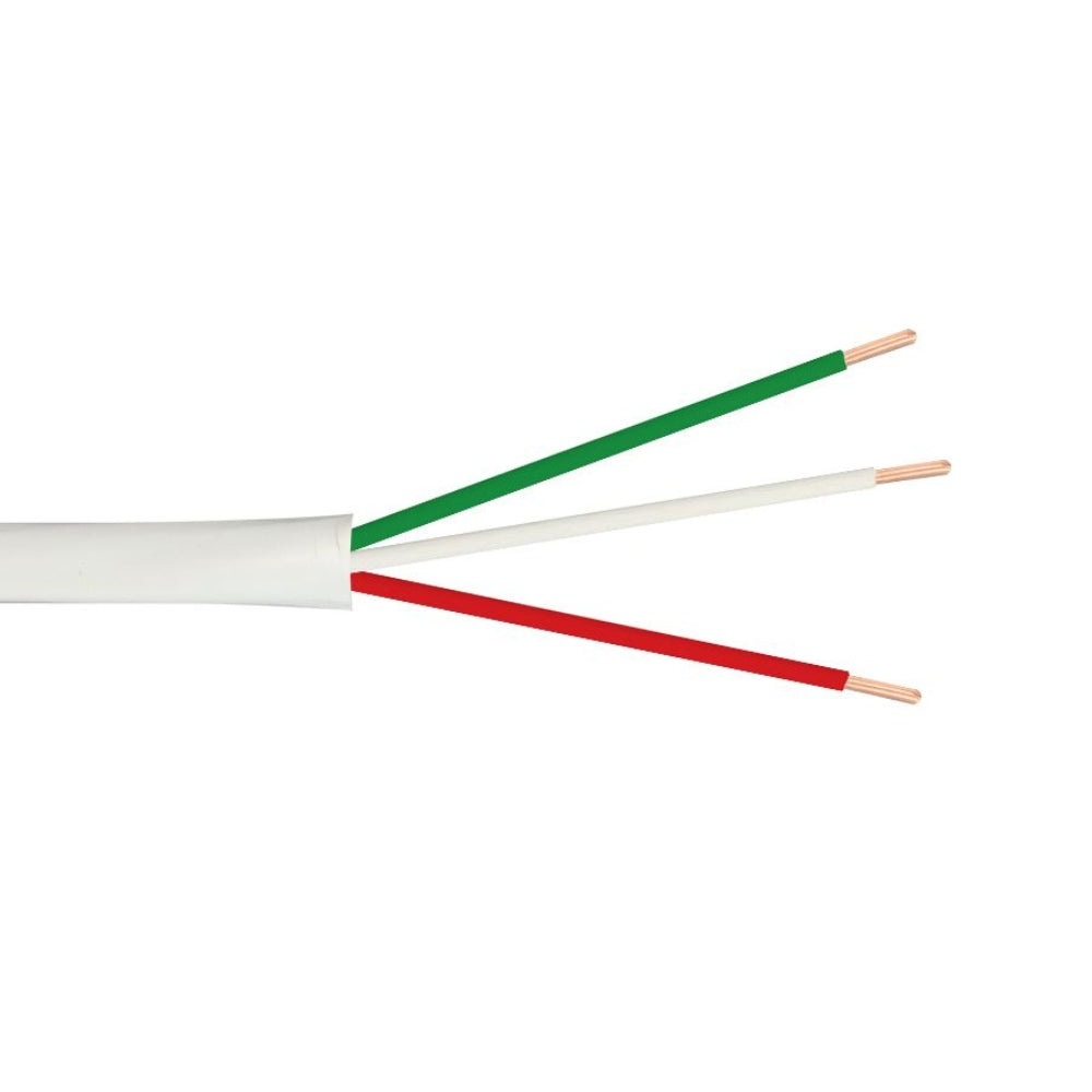 SCP Thermostat Cable UV-PVC White (500 ft. Spool) 18/3T-WT