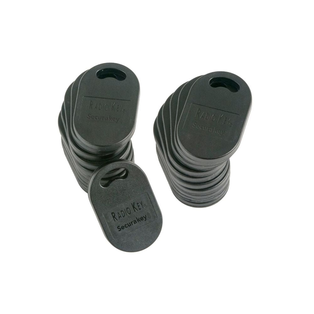 SecuraKey Proximity Key Tag Random Numbering (Pack of 50) | SKY-RKKT01-50