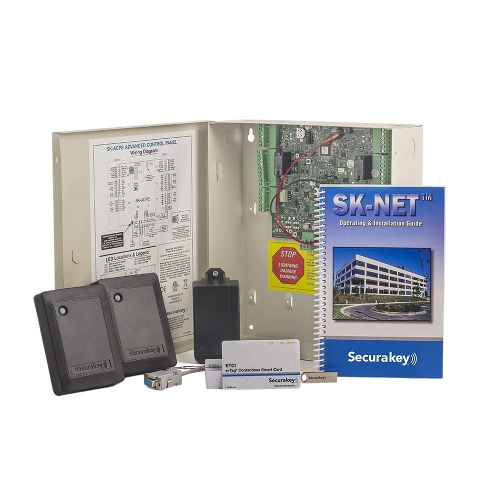 SecuraKey Starter Kit with Switchplate Readers eACCESS2 | All Security Equipment