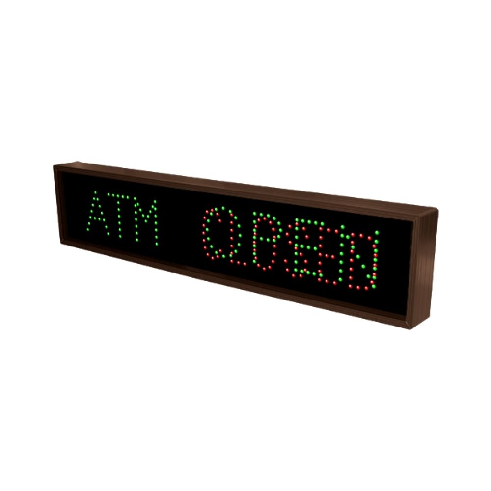 Signal-Tech ATM | OPEN | CLOSED TCL734GGR-110/120-277VAC 6076