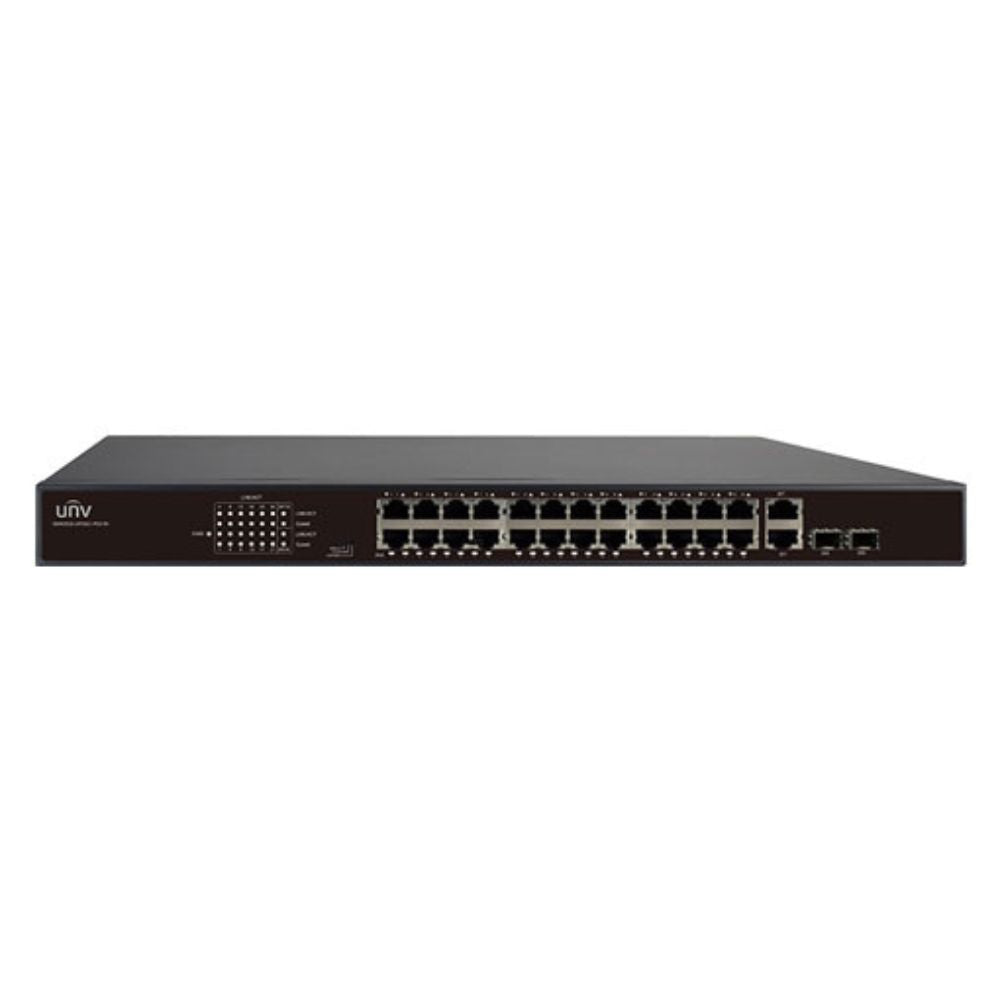 UNV 24PoE+2GC Switch NSW2010-24T2GC-POE-IN | All Security Equipment