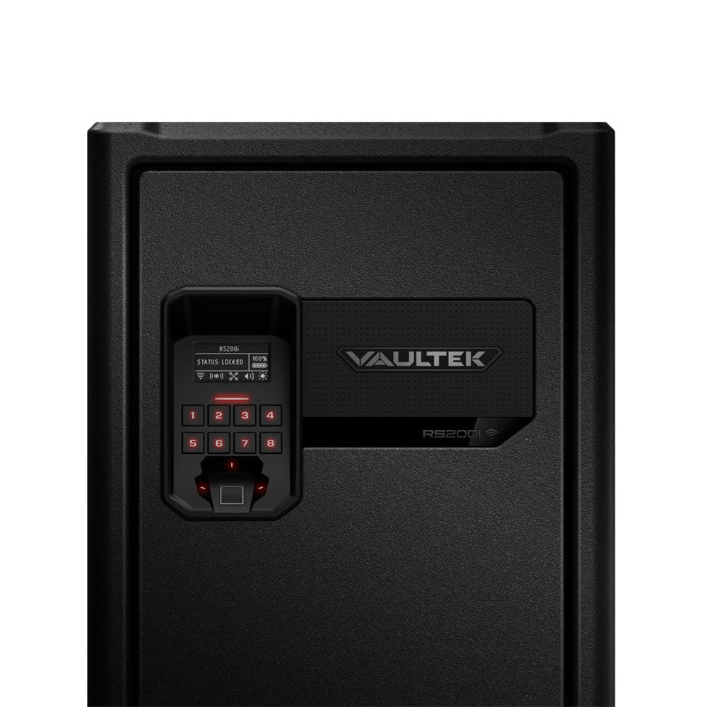 Vaultek RS200i Rugged Wi-Fi Biometric Smart Rifle Safe (Titanium Gray) | RS200i-TG